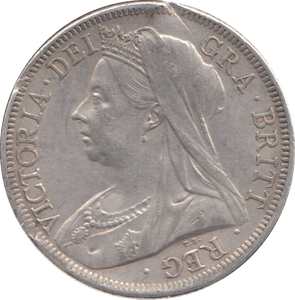 1900 HALFCROWN ( EF ) - HALFCROWN - Cambridgeshire Coins