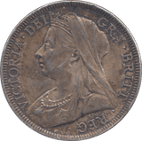 1900 HALFCROWN ( EF ) - HALFCROWN - Cambridgeshire Coins