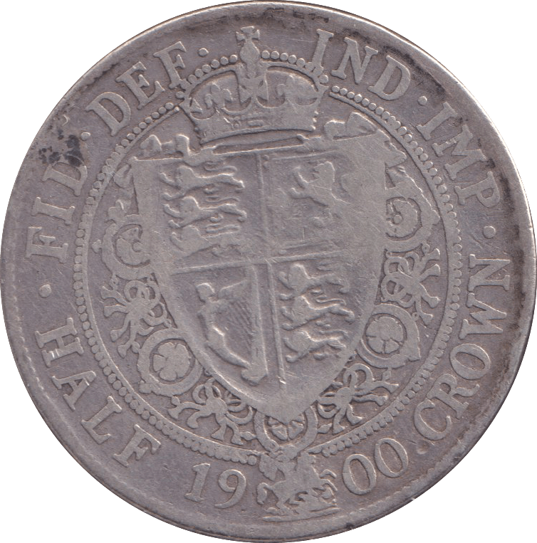 1900 HALFCROWN ( F ) - HALFCROWN - Cambridgeshire Coins