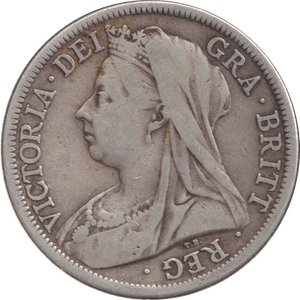 1900 HALFCROWN ( FINE ) - FLORIN - Cambridgeshire Coins