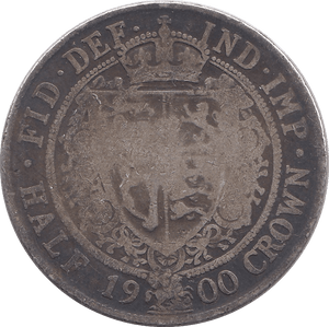 1900 HALFCROWN ( FINE ) - FLORIN - Cambridgeshire Coins