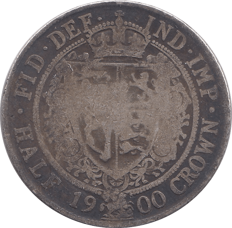 1900 HALFCROWN ( FINE ) - FLORIN - Cambridgeshire Coins