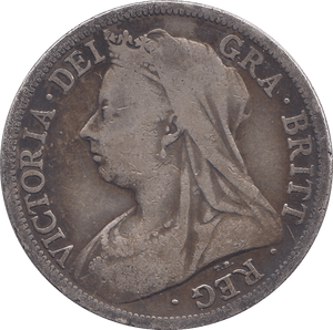 1900 HALFCROWN ( FINE ) - FLORIN - Cambridgeshire Coins