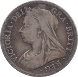 1900 HALFCROWN ( FINE ) - FLORIN - Cambridgeshire Coins