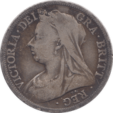 1900 HALFCROWN ( FINE ) - FLORIN - Cambridgeshire Coins