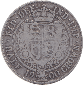 1900 HALFCROWN ( FINE ) - HALFCROWN - Cambridgeshire Coins