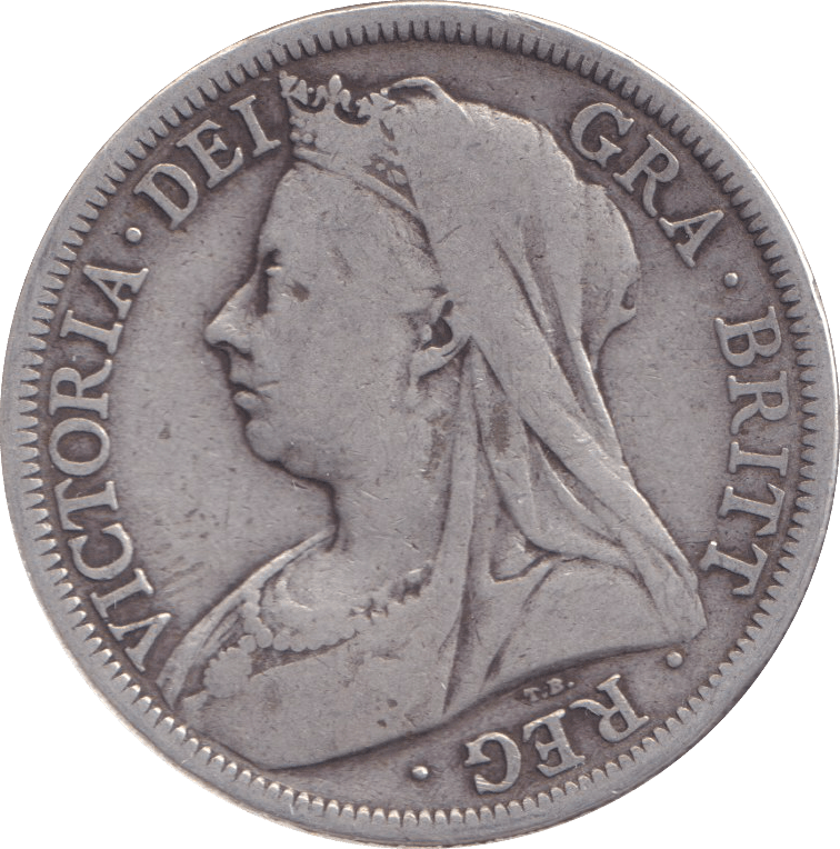 1900 HALFCROWN ( FINE ) - HALFCROWN - Cambridgeshire Coins