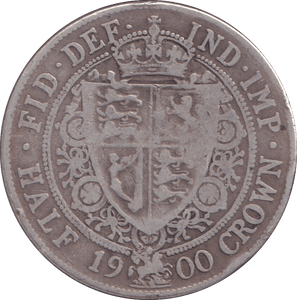 1900 HALFCROWN ( FINE ) - HALFCROWN - Cambridgeshire Coins