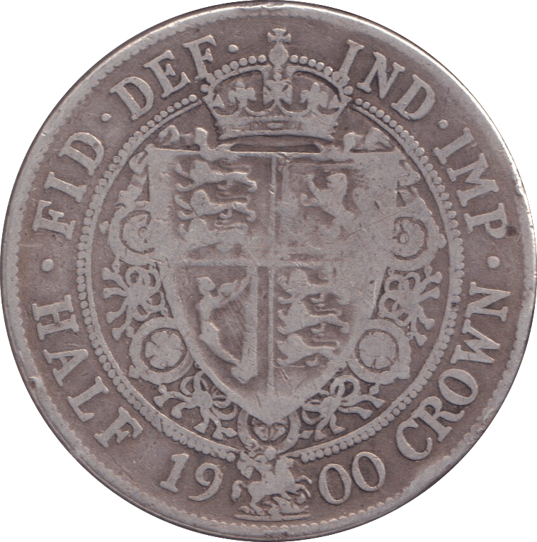 1900 HALFCROWN ( FINE ) - HALFCROWN - Cambridgeshire Coins