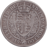 1900 HALFCROWN ( FINE ) - HALFCROWN - Cambridgeshire Coins