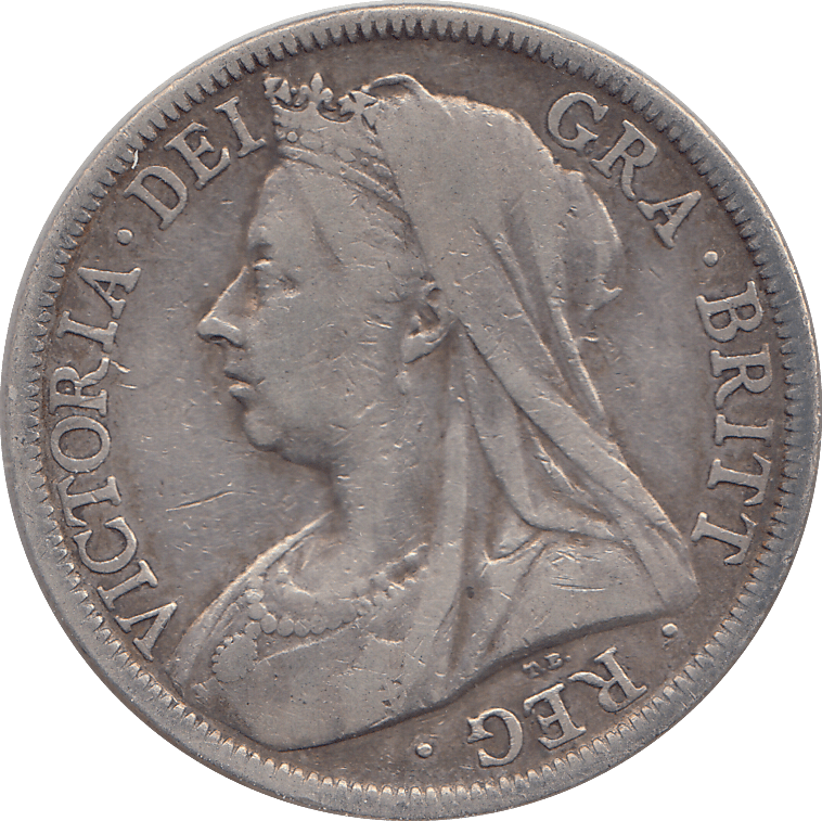 1900 HALFCROWN ( FINE ) - HALFCROWN - Cambridgeshire Coins