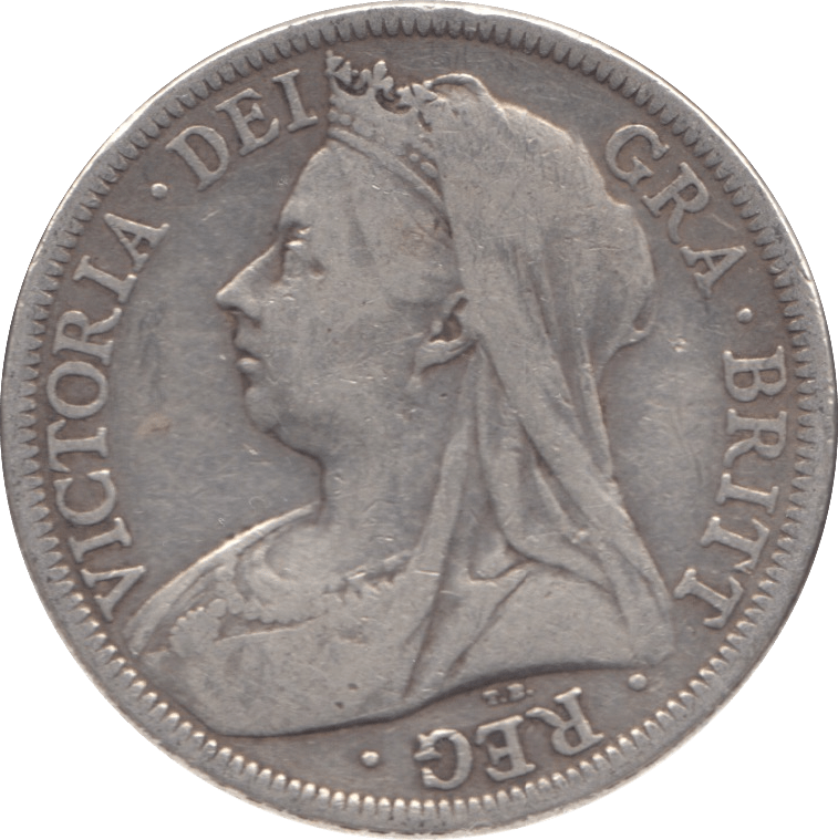 1900 HALFCROWN ( FINE ) - HALFCROWN - Cambridgeshire Coins