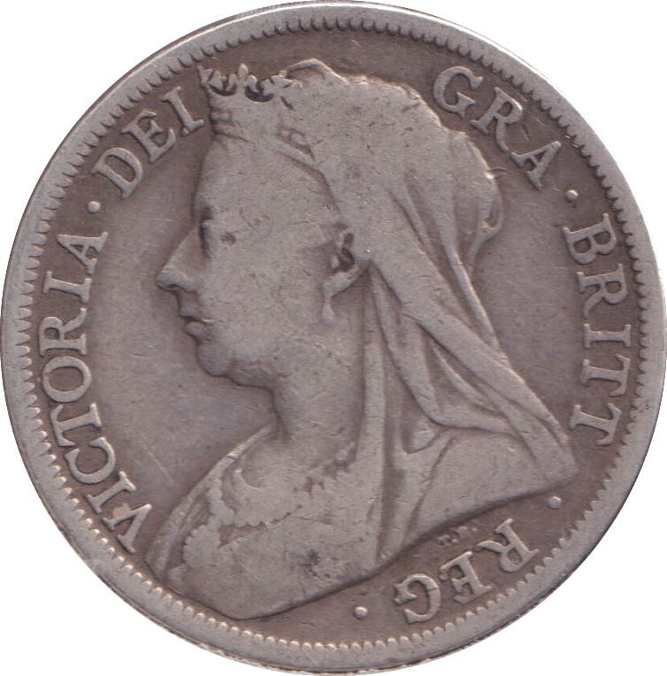 1900 HALFCROWN ( FINE ) - HALFCROWN - Cambridgeshire Coins