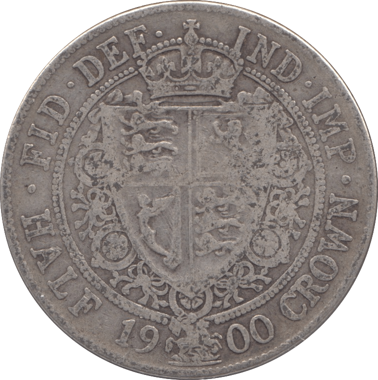 1900 HALFCROWN ( FINE ) - HALFCROWN - Cambridgeshire Coins