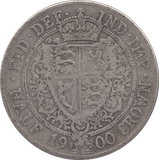 1900 HALFCROWN ( FINE ) - HALFCROWN - Cambridgeshire Coins