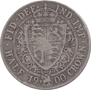 1900 HALFCROWN ( FINE ) - HALFCROWN - Cambridgeshire Coins