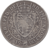 1900 HALFCROWN ( FINE ) - HALFCROWN - Cambridgeshire Coins