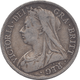 1900 HALFCROWN ( FINE ) - HALFCROWN - Cambridgeshire Coins