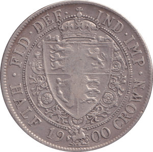 1900 HALFCROWN ( FINE ) - HALFCROWN - Cambridgeshire Coins