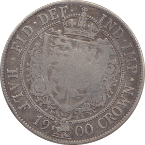 1900 HALFCROWN ( FINE ) - HALFCROWN - Cambridgeshire Coins