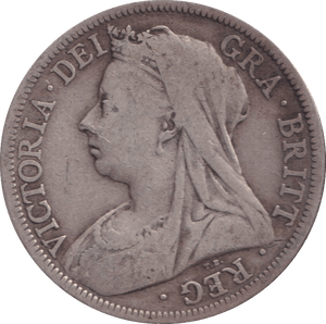 1900 HALFCROWN ( FINE ) - HALFCROWN - Cambridgeshire Coins