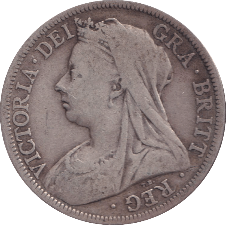 1900 HALFCROWN ( FINE ) - HALFCROWN - Cambridgeshire Coins