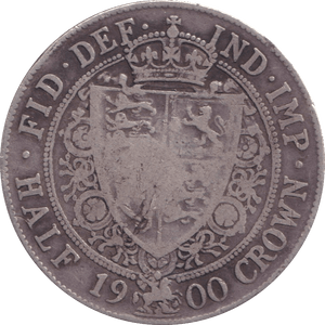 1900 HALFCROWN ( FINE ) - HALFCROWN - Cambridgeshire Coins