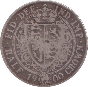 1900 HALFCROWN ( FINE ) - HALFCROWN - Cambridgeshire Coins
