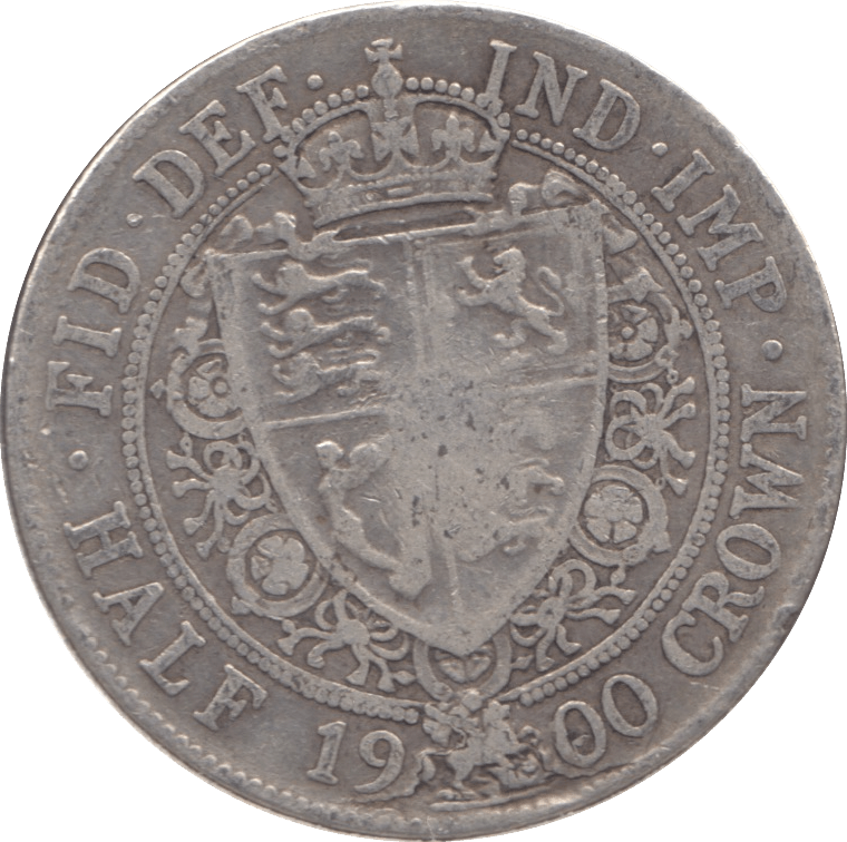1900 HALFCROWN ( FINE ) - HALFCROWN - Cambridgeshire Coins
