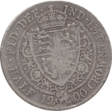 1900 HALFCROWN ( FINE ) - HALFCROWN - Cambridgeshire Coins