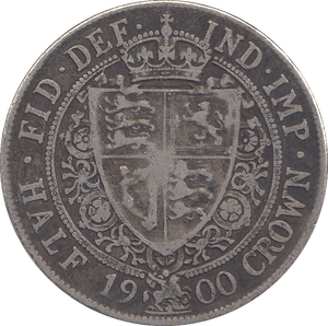 1900 HALFCROWN ( FINE ) - HALFCROWN - Cambridgeshire Coins