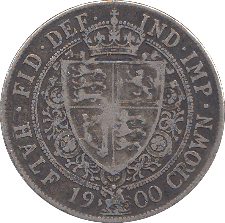 1900 HALFCROWN ( FINE ) - HALFCROWN - Cambridgeshire Coins