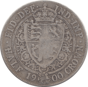 1900 HALFCROWN ( FINE ) - HALFCROWN - Cambridgeshire Coins
