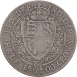 1900 HALFCROWN ( FINE ) - HALFCROWN - Cambridgeshire Coins