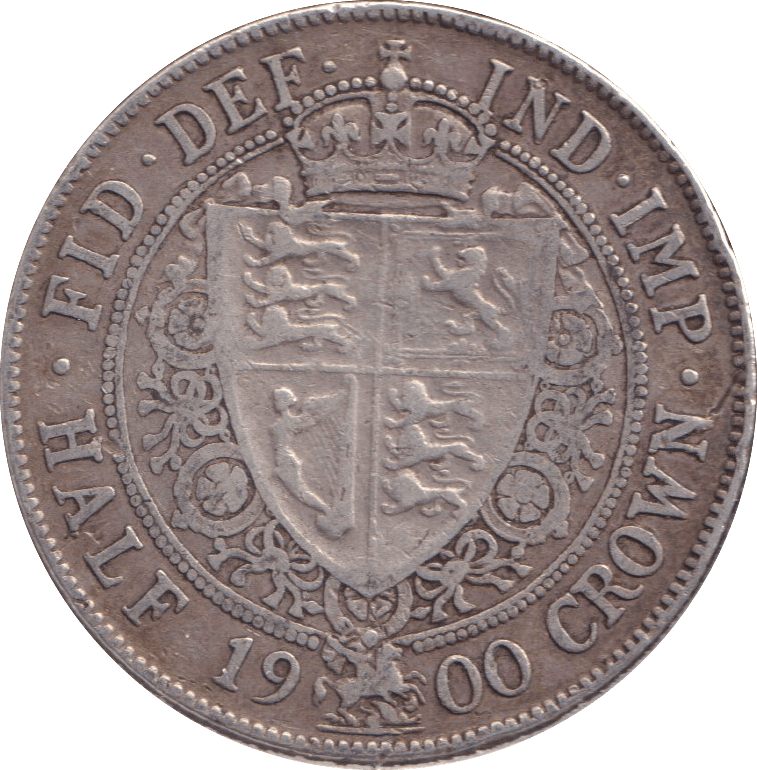 1900 HALFCROWN ( FINE ) - HALFCROWN - Cambridgeshire Coins