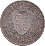 1900 HALFCROWN ( FINE ) - HALFCROWN - Cambridgeshire Coins