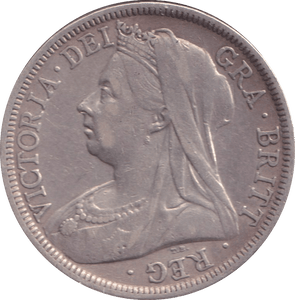 1900 HALFCROWN ( FINE ) - HALFCROWN - Cambridgeshire Coins