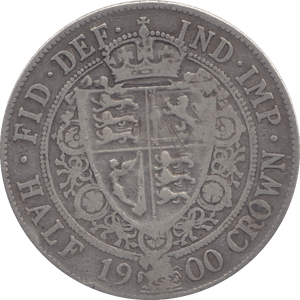 1900 HALFCROWN ( FINE ) - HALFCROWN - Cambridgeshire Coins