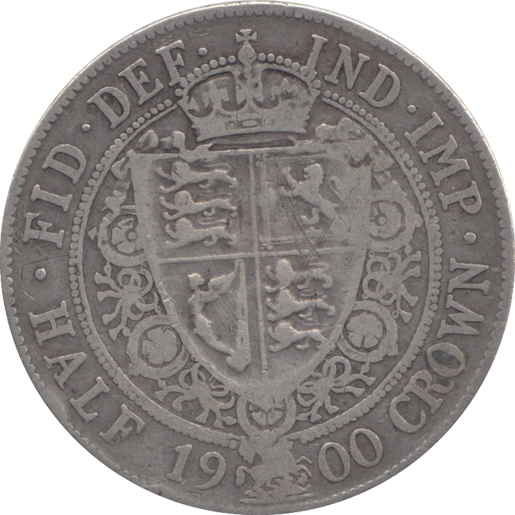 1900 HALFCROWN ( FINE ) - HALFCROWN - Cambridgeshire Coins