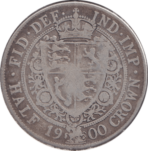 1900 HALFCROWN ( FINE ) - HALFCROWN - Cambridgeshire Coins