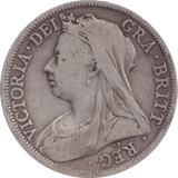 1900 HALFCROWN ( FINE ) - Halfcrown - Cambridgeshire Coins