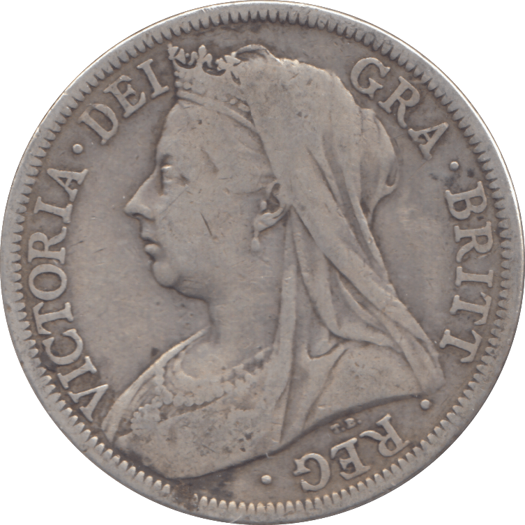 1900 HALFCROWN ( FINE ) - HALFCROWN - Cambridgeshire Coins