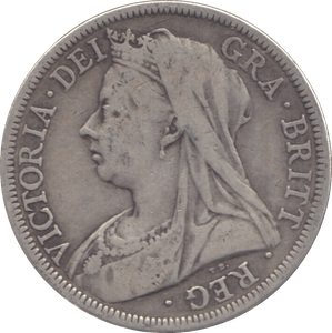 1900 HALFCROWN ( FINE ) - HALFCROWN - Cambridgeshire Coins