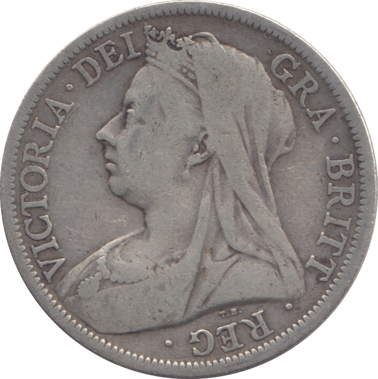1900 HALFCROWN ( FINE ) - HALFCROWN - Cambridgeshire Coins