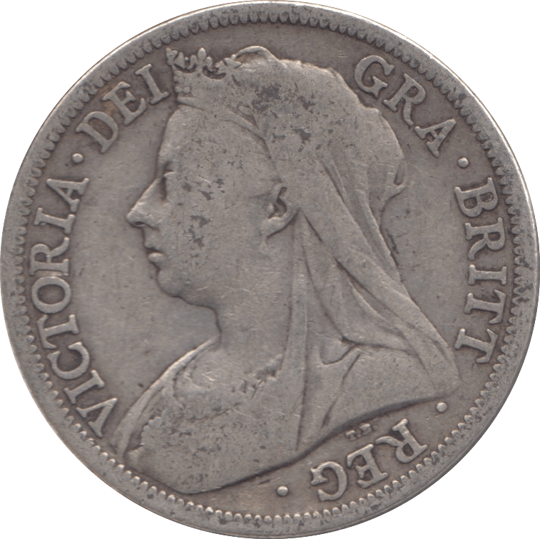 1900 HALFCROWN ( FINE ) - HALFCROWN - Cambridgeshire Coins