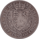 1900 HALFCROWN ( FINE ) - HALFCROWN - Cambridgeshire Coins