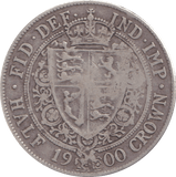 1900 HALFCROWN ( FINE ) - WORLD COINS - Cambridgeshire Coins