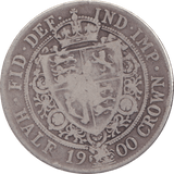 1900 HALFCROWN ( FINE ) - WORLD COINS - Cambridgeshire Coins