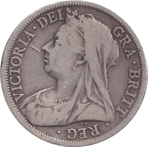 1900 HALFCROWN ( FINE ) - WORLD COINS - Cambridgeshire Coins