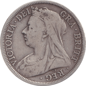 1900 HALFCROWN ( FINE ) - WORLD COINS - Cambridgeshire Coins